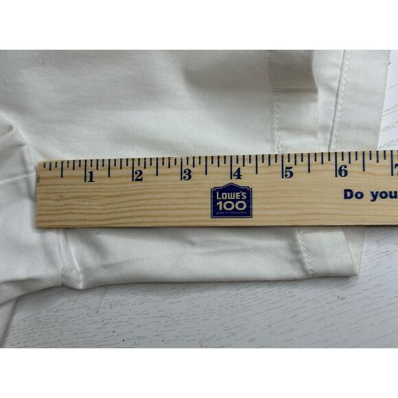 LOFT New! High Waist Chino Shorts White Crisp Tailored Design Beach Summer 10 - Picture 10 of 10
